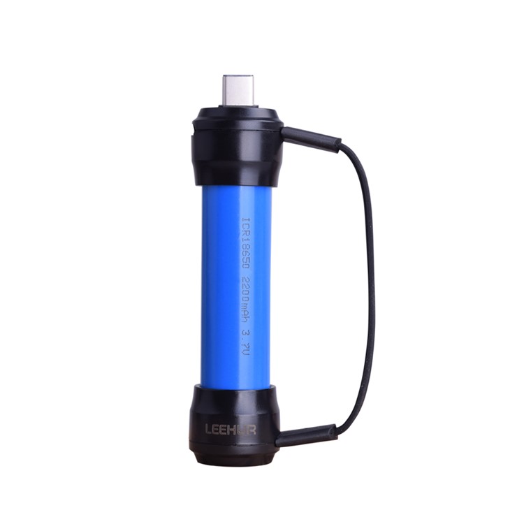 Portable Emergency Cell Phone Charger Smart Charger Use 18650 Battery with Type-C USB Port for Samsung Smartphone-2