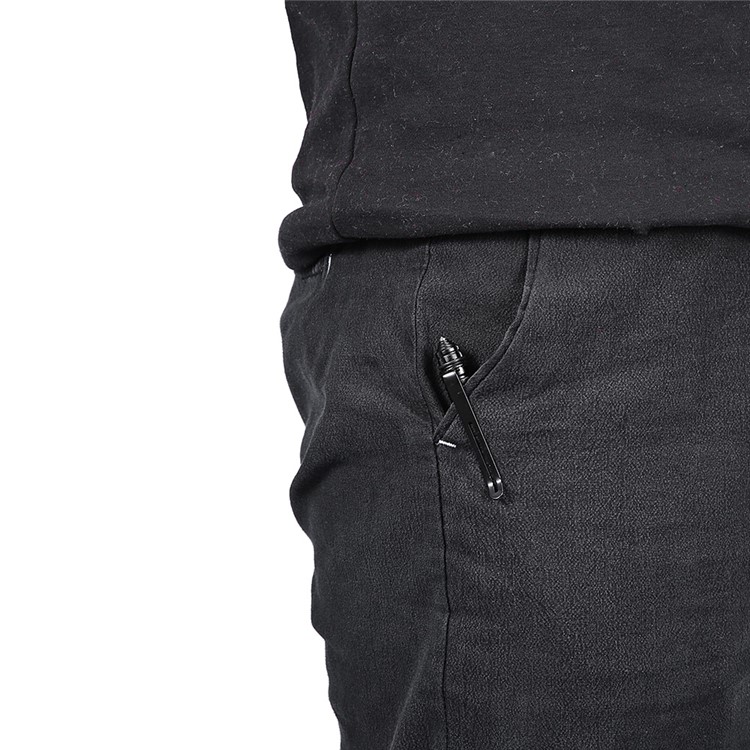 CTSMART T3 Outdoor Tungsten Steel Aluminum Alloy EDC Self Defense Tactical Pen - Black-7