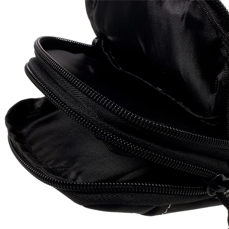 Outdoor Sport Running Gürteltasche Camping Wandern Taille Tasche Tasche - Schwarz-7