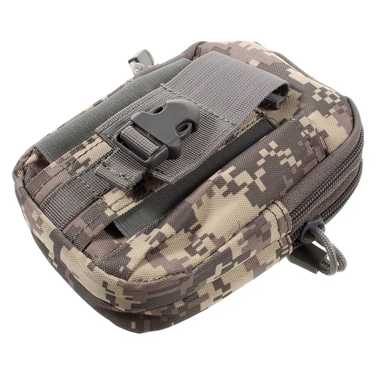 Outdoor Sports Running Belt Bag Camping Hiking Waist Bag Pouch - ACU Camouflage-3