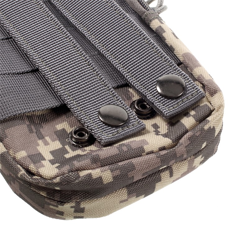Outdoor Sports Running Belt Bag Camping Hiking Waist Bag Pouch - ACU Camouflage-5