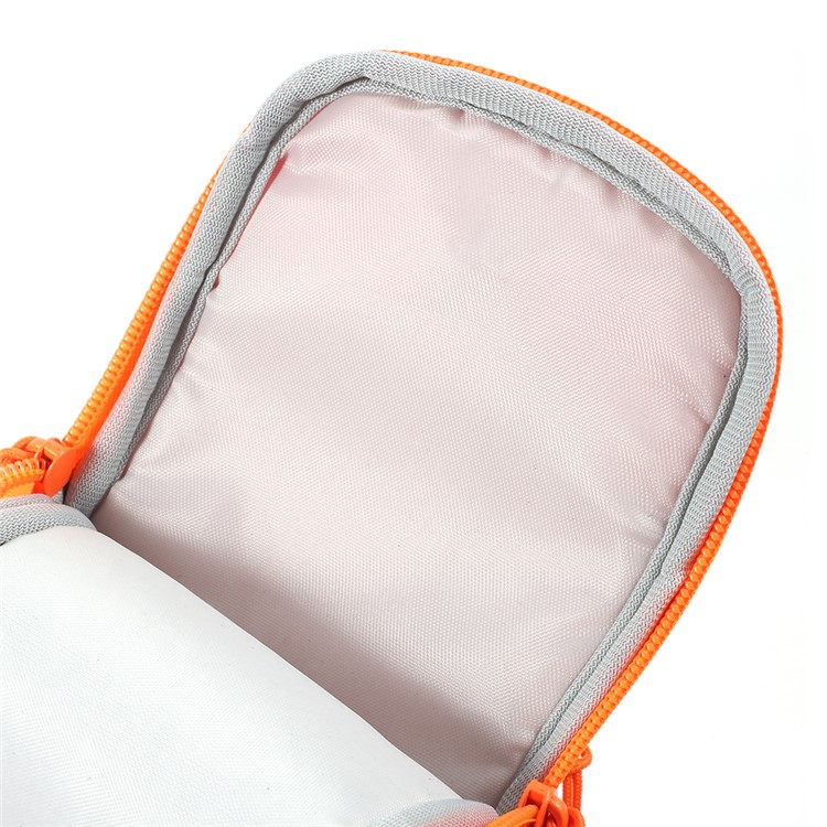 Outdoors Sports Camouflage Pattern Armband Large Capacity Zipper Bag with Earphone Hole for iPhone 8 / 7 4.7 inch etc. - Rose-9