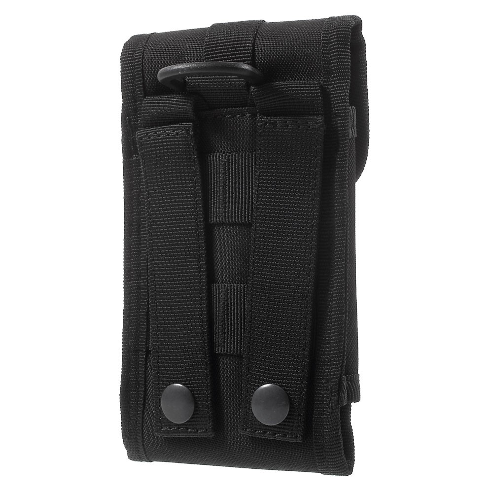 Military Molle Sport Bag Outdoor Hook Loop Pouch for iPhone 7 Plus/ 6 Plus/Samsung S7 Etc - Black-3