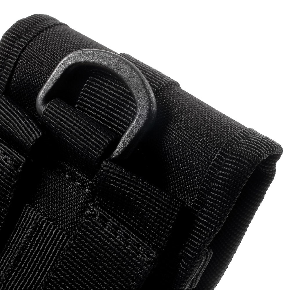 Military Molle Sport Bag Outdoor Hook Loop Pouch for iPhone 7 Plus/ 6 Plus/Samsung S7 Etc - Black-6