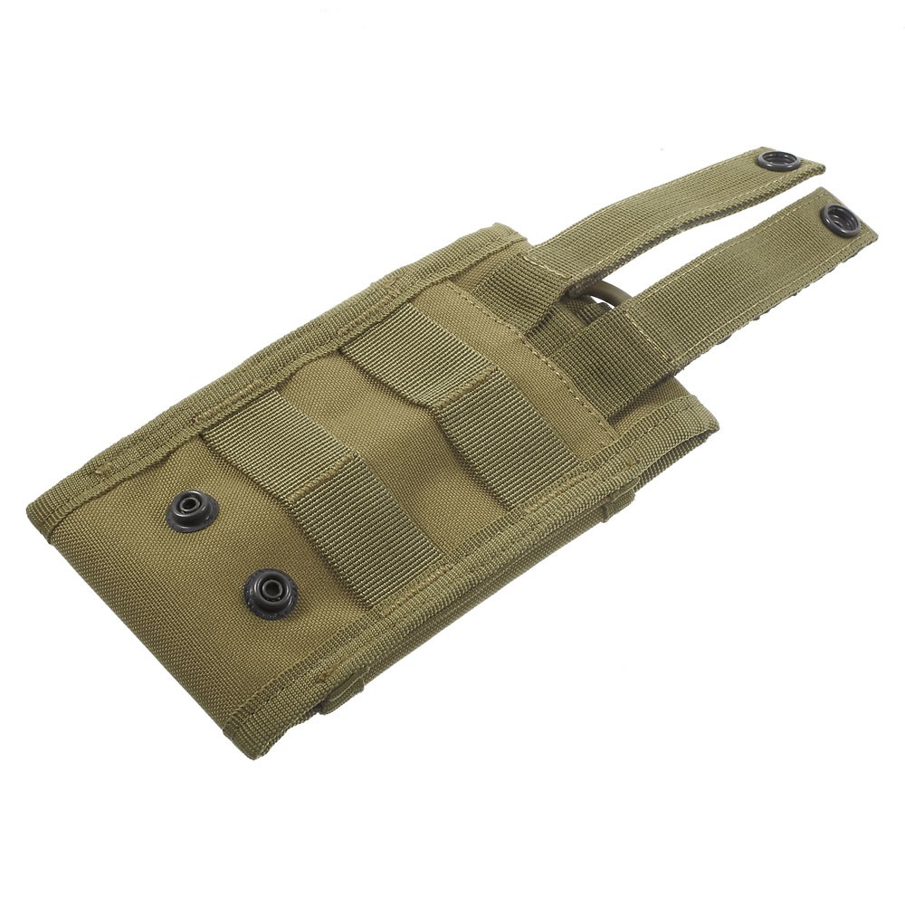 Military Molle 1000D Nylon Outdoor Pouch Pack for iPhone 6 Plus/Samsung S7 Etc - Khaki-5