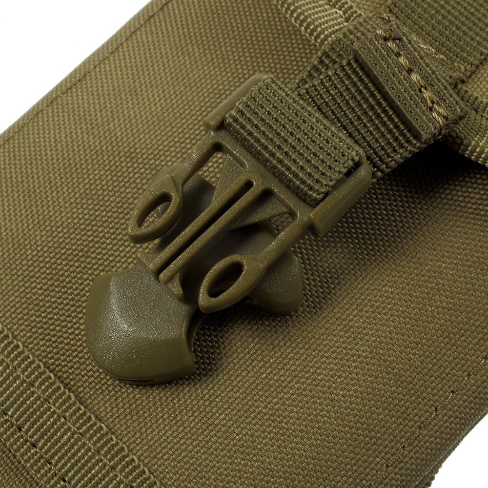 Military Molle 1000D Nylon Outdoor Pouch Pack for iPhone 6 Plus/Samsung S7 Etc - Khaki-8