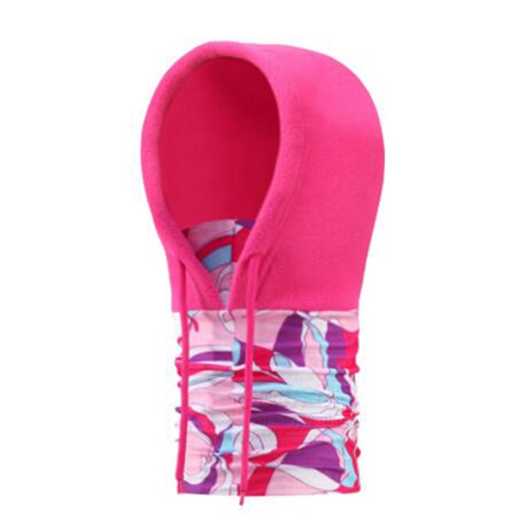 AOTU Balaclava Polar Fleece Windproof Cycling Ski Warm Mask Protector - Rose-1