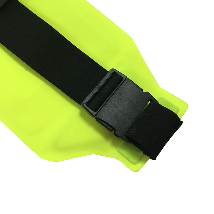 Ultra-thin Waist Bag Soft Lycra Water Resistant Waist Pack - Green-3