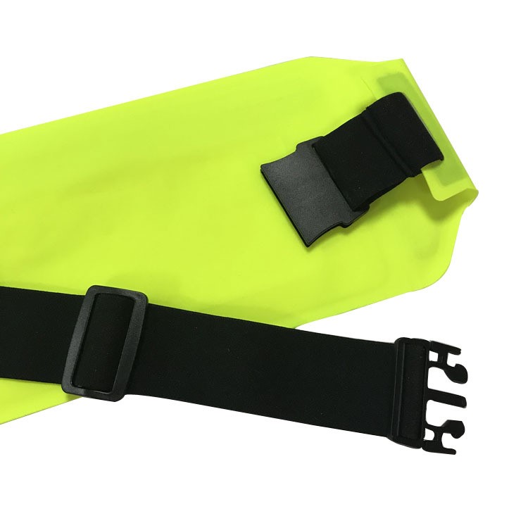 Ultra-thin Waist Bag Soft Lycra Water Resistant Waist Pack - Green-4