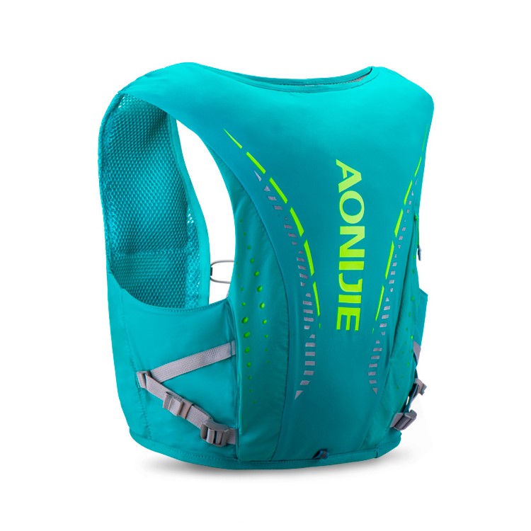 AONIJIE 10L Backpack Hydration Pack Rucksack Bag Vest Harness Water Bladder Running Marathon - Cyan /