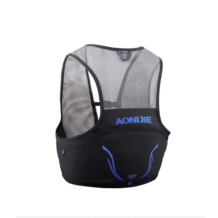 Purchased Aonijie 2 5l Trail Running Bag Vest Backpack Ultralight Breathable Cycling Marathon Race Rucksack Black Blue Size L Xl