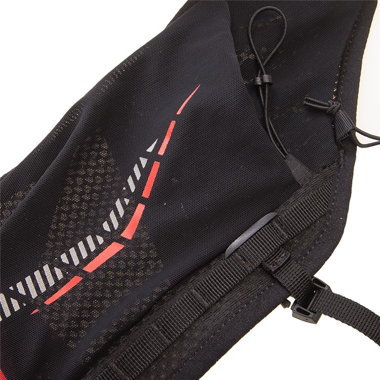 AONIJIE Running Backpack 5L Running Hydration Vest - Black + Red / Size: S/M-5