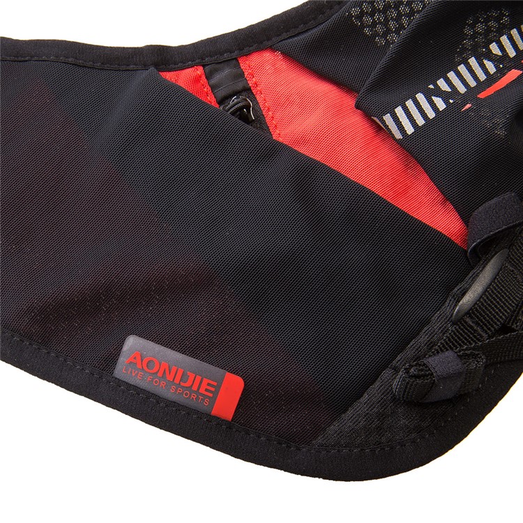 AONIJIE Running Backpack 5L Running Hydration Vest - Black + Red / Size: S/M-9