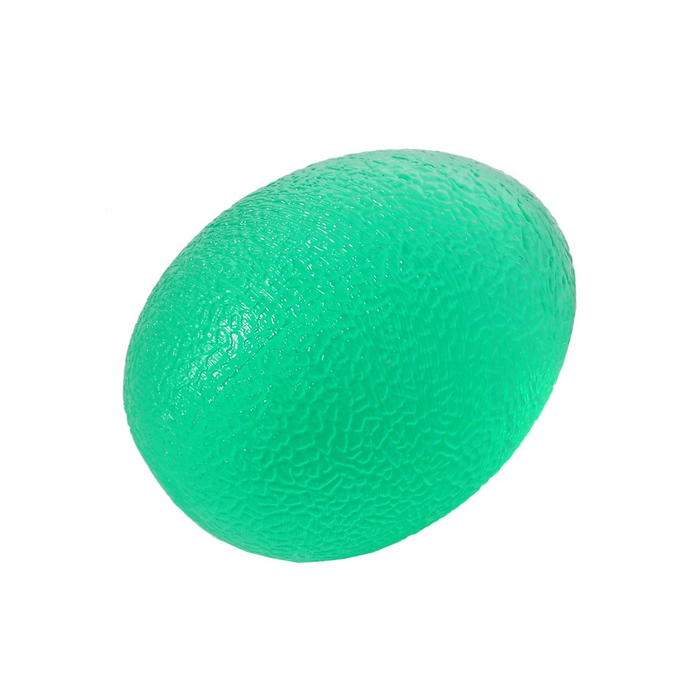 Flexible Squeeze Egg Hands Therapy Stress Ball - Green-3