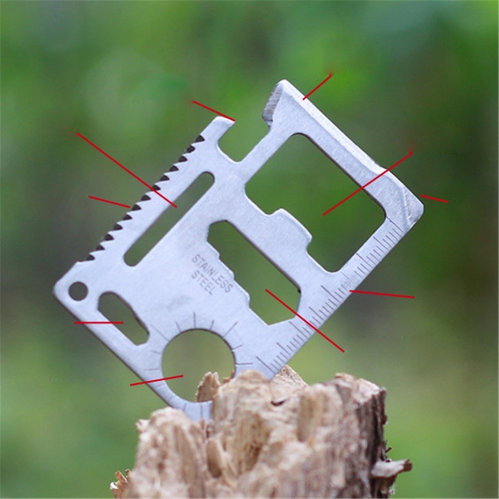 Self Help Outdoor Sporting SOS Survival Emergency Tools Box Kit-7