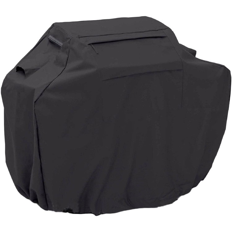 Outdoor Waterproof BBQ Barbecue Grill Cover, Size: 150 x 61 x 122cm - Black-1