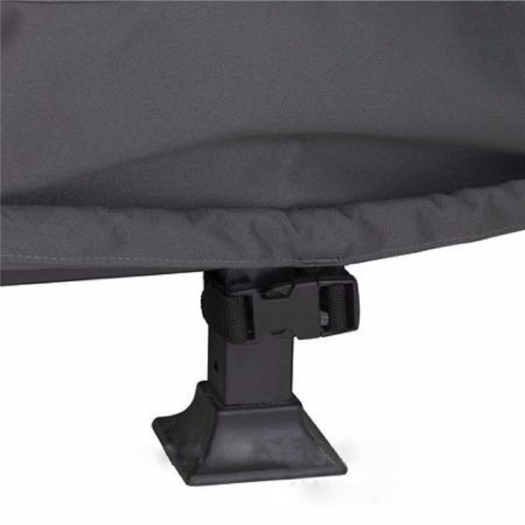 Outdoor Waterproof BBQ Barbecue Grill Cover, Size: 150 x 61 x 122cm - Black-7