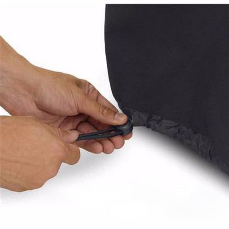 Outdoor Waterproof BBQ Barbecue Grill Cover, Size: 150 x 61 x 122cm - Black-9