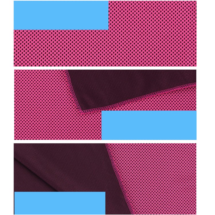 ROMIX 120 x 30cm Sports Gym Cooling Towel with Pop Can - Grey-7