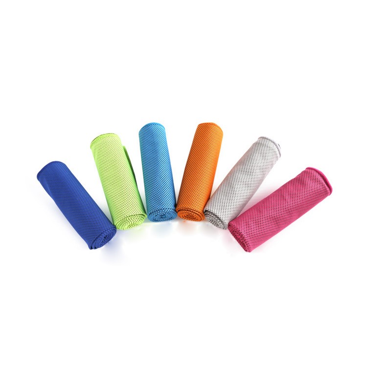 ROMIX 120 x 30cm Sports Gym Cooling Towel with Pop Can - Grey-8