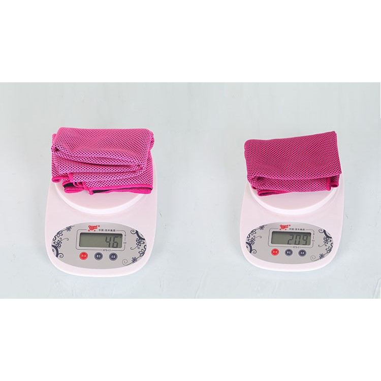 ROMIX Sports Gym Cooling Towel 90 x 30cm with Plastic Bottle - Grey-10