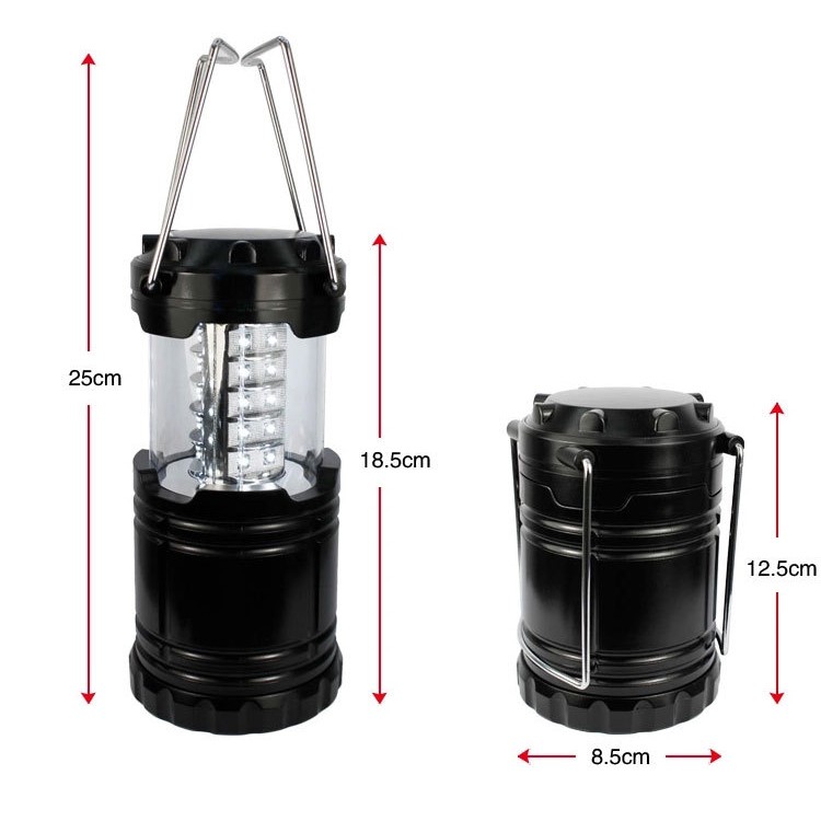 1Pcs 30-LED Outdoor Retractable Exploration Camping Lantern Flashlight-9