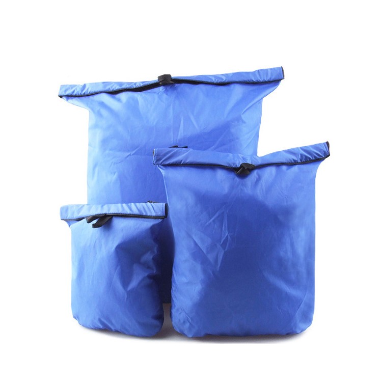 3PCS/Set Waterproof Storage Dry Bag Pouch for Canoeing Rafting Floating Camping - Blue-1