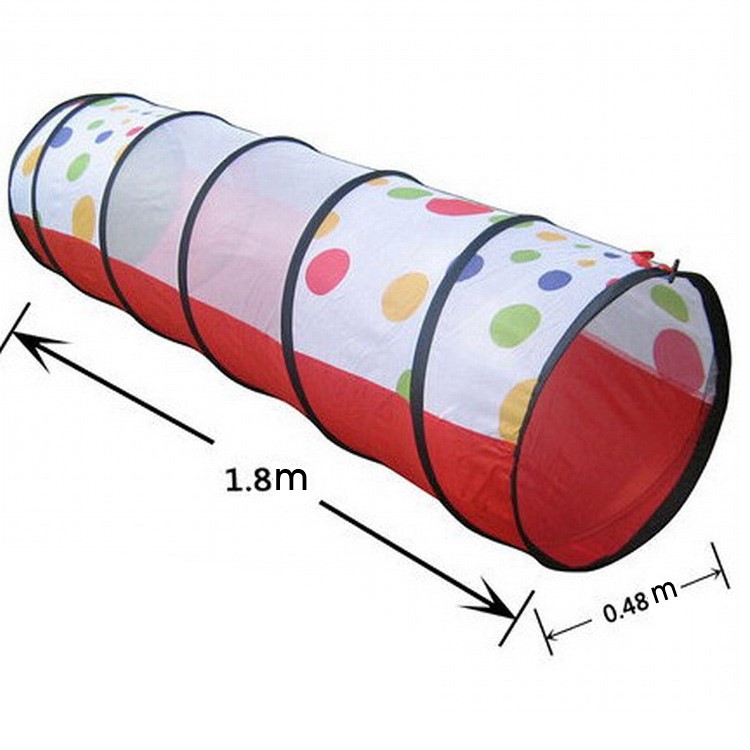 Faltbare Splashproof Polyester Kids Creeping Tunnel Kinder spielen Zelt Tunnel-4