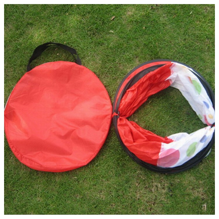 110 x 48cm Tupfen Spiel Tunnel Spielzeug Zelt Kinder Kinder Popup Discovery Tube-3