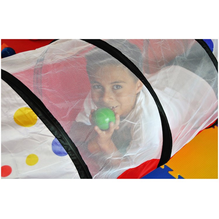 110 x 48cm Tupfen Spiel Tunnel Spielzeug Zelt Kinder Kinder Popup Discovery Tube-6