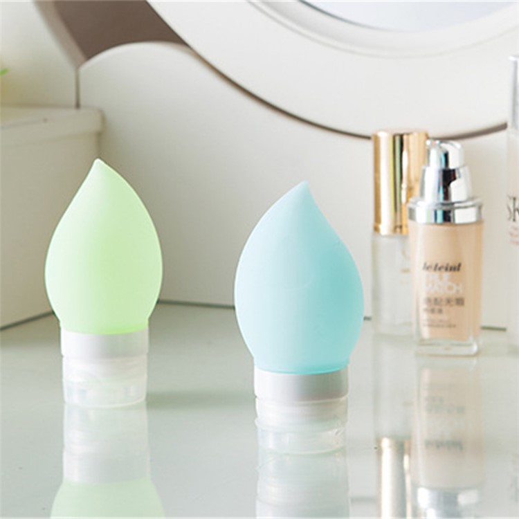 75ML Peach Shape Silicone Travel Bottle - Pink-10