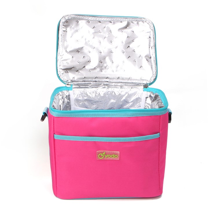 YODO 8L Waterproof Insulation Lunch Container Cooler Bag for Outdoor Camping BBQ - Rose-3