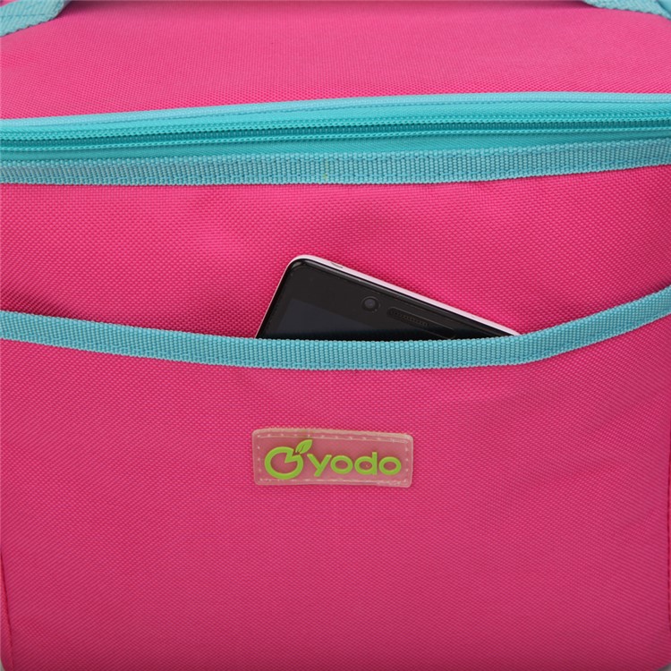 YODO 8L Waterproof Insulation Lunch Container Cooler Bag for Outdoor Camping BBQ - Rose-8