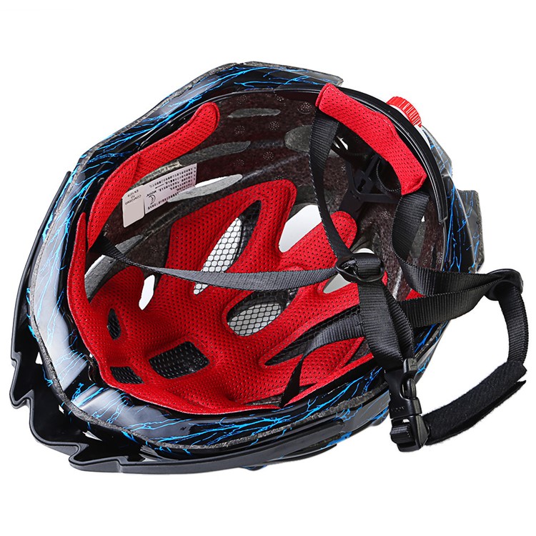 MOON M27 Cycling Bicycle MTB Helmet, High Grade EPS and PC - Blue / Black-9