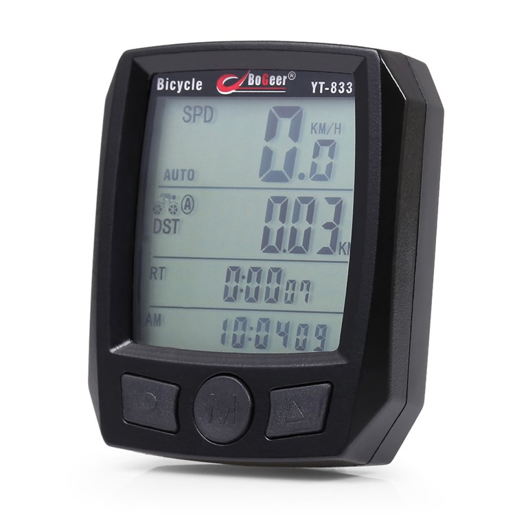 BOGEER YT - 833B Bike Computer Wired Bicycle Speedometer Odometer Multi Function-1