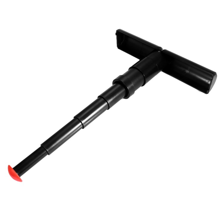 Outdoor Foldable Seat Stick Stand-up Leaning Seat Queuing Artifact - Black-1