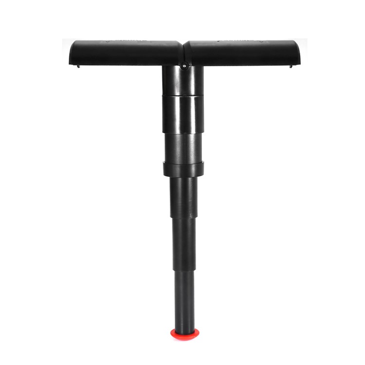 Outdoor Foldable Seat Stick Stand-up Leaning Seat Queuing Artifact - Black-2