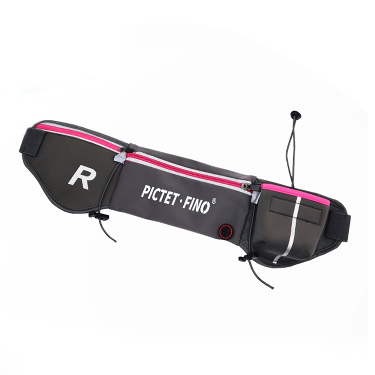 ROMIX RH42 Tasca con cerniera per passeggiare con jogging - Grigio-1