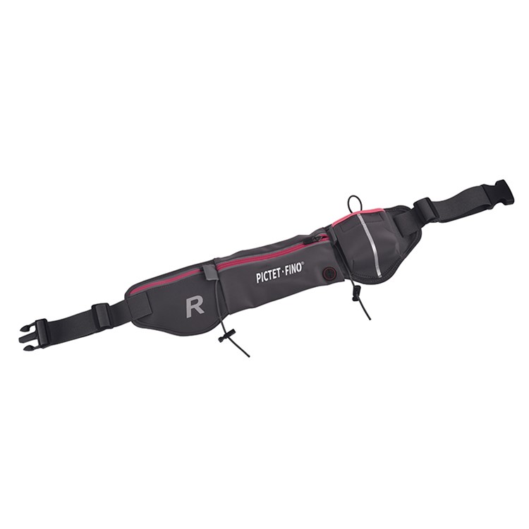 ROMIX RH42 Tasca con cerniera per passeggiare con jogging - Grigio-2