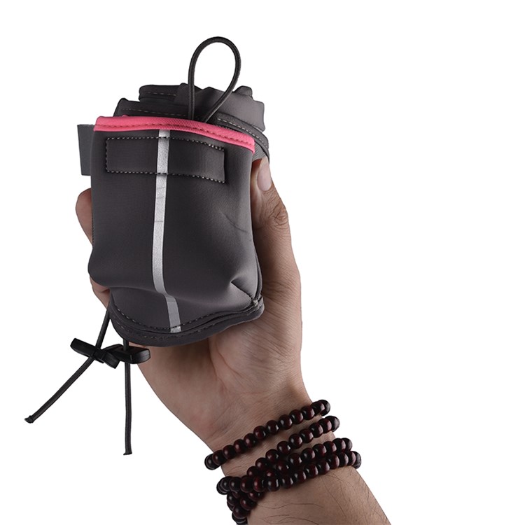 ROMIX RH42 Tasca con cerniera per passeggiare con jogging - Grigio-4