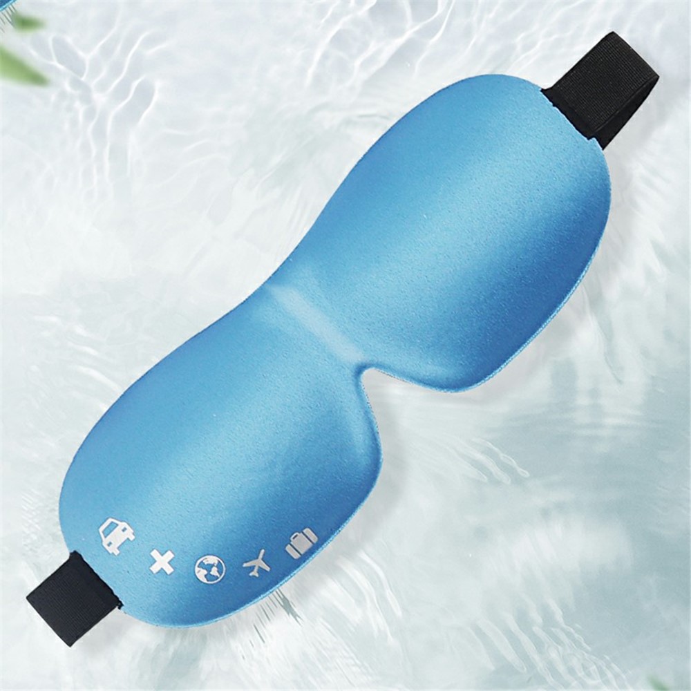 Pictórico. Fino RH37 3D Eyeshade Con Ojos Para Ojos Durmientes Para el Ojo - Azul-4