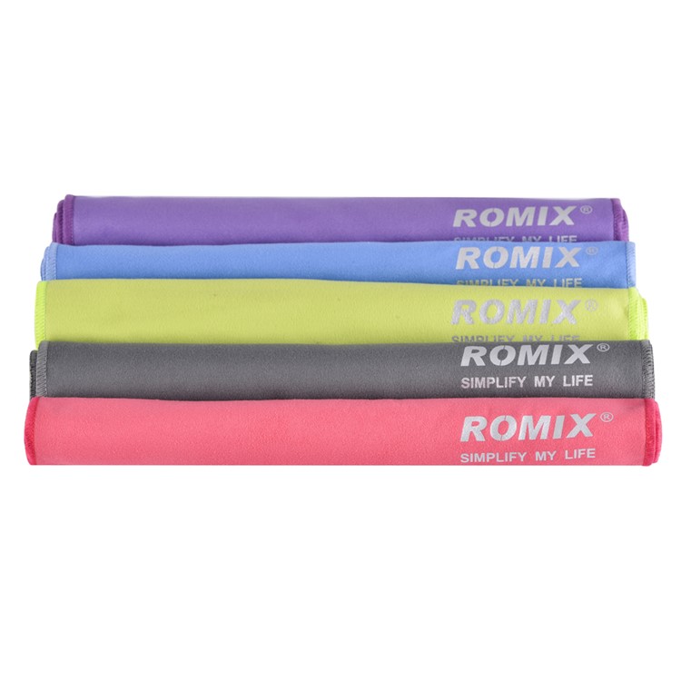ROMIX RH38 Fast Drying Towel for Gym Sports Use, Size: 30 x 90cm - Grey-3