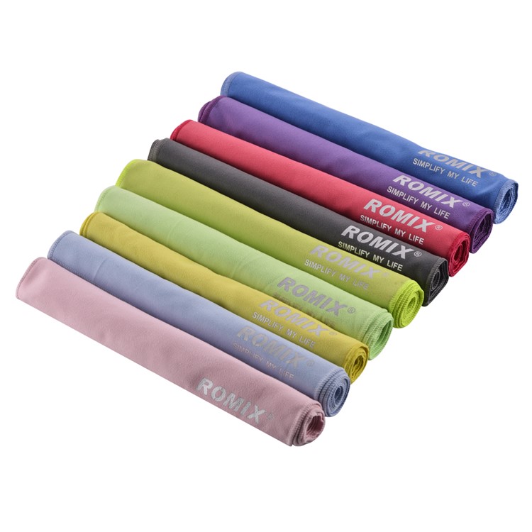 ROMIX RH38 Fast Drying Towel for Gym Sports Use, Size: 30 x 90cm - Grey-4