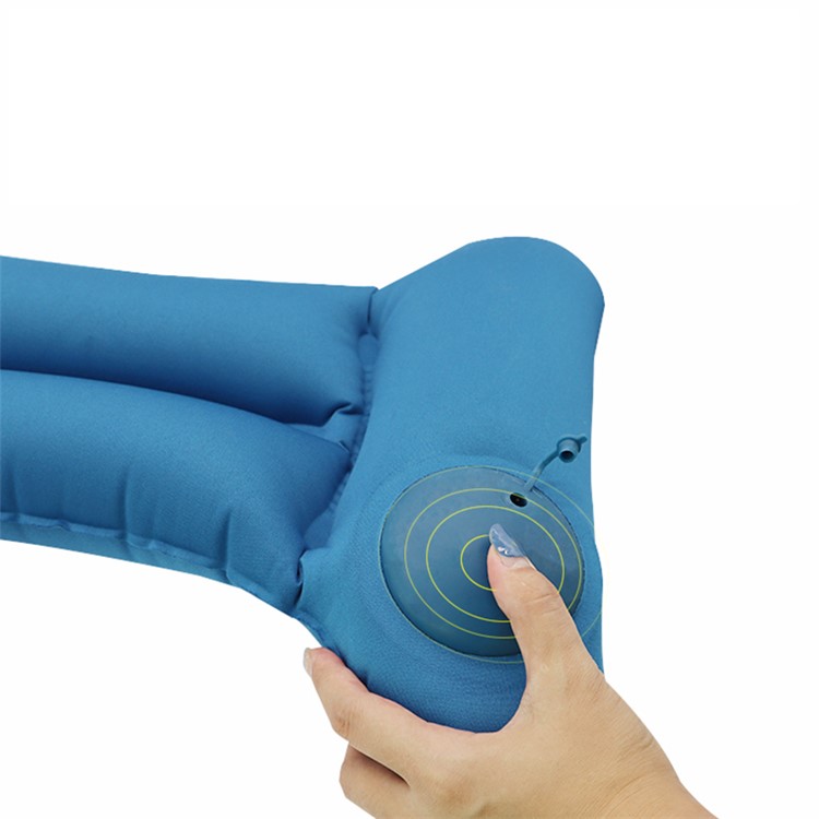 ROMIX RH35 Travel Folding Self-inflating Back Cushion Pillow - Grey-3