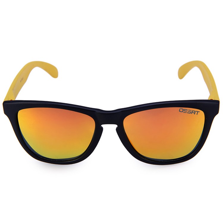 Outdoor Eye Protector Glasses Cycling Goggles for Men Women Scratch Resistant - Yellow / Black-5