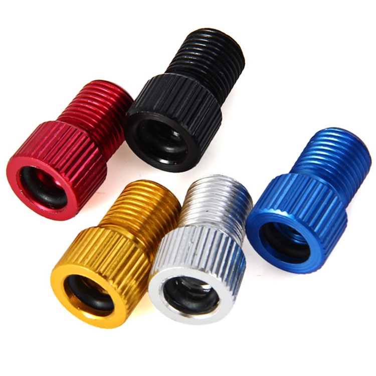French-US Mouth Gas Nozzle Head Valve Adapter - Black-3