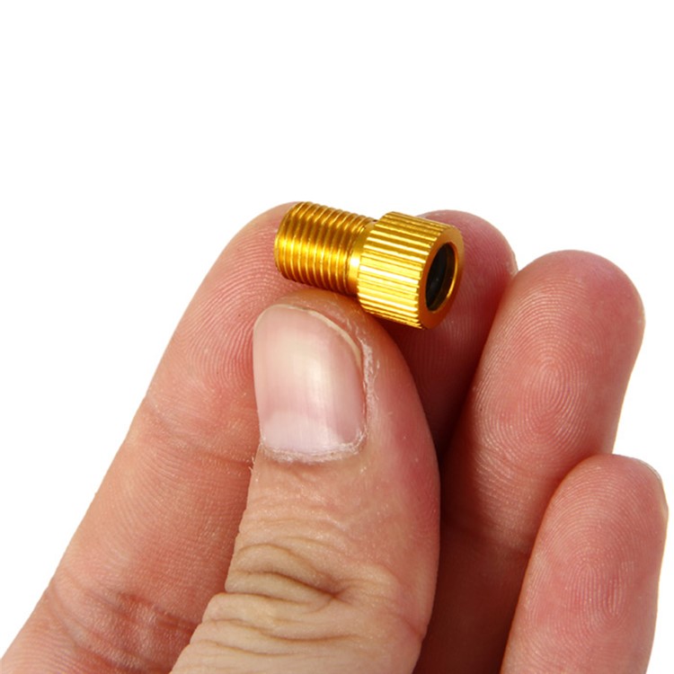 French-US Mouth Gas Nozzle Head Valve Adapter - Black-4
