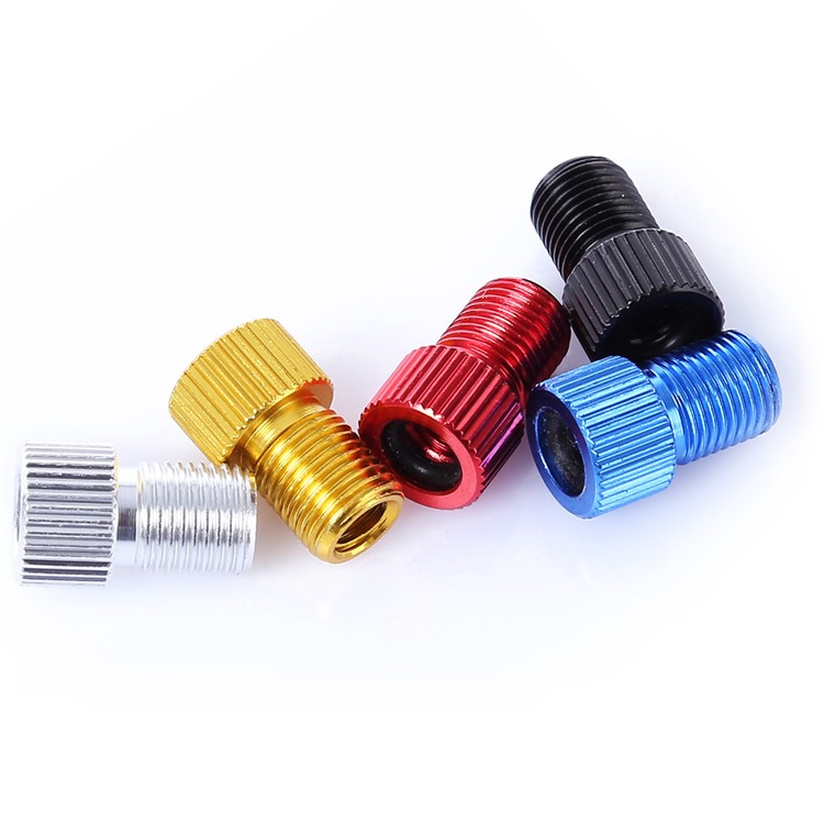 French-US Mouth Gas Nozzle Head Valve Adapter - Black-7