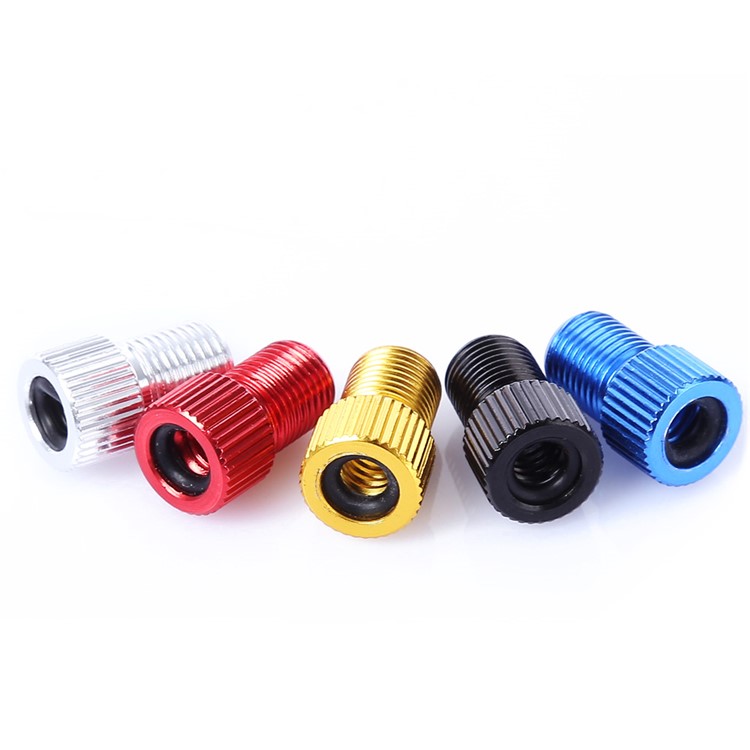 French-US Mouth Gas Nozzle Head Valve Adapter - Black-8
