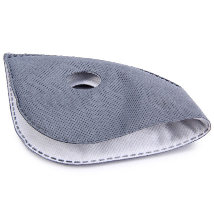 Outdoor Sports Cycling Activated Carbon Filter Mask Face Mask - Grey-4